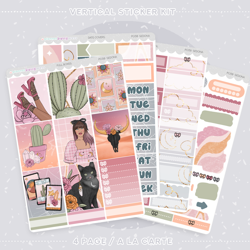 Sedona | Vertical Sticker Kit