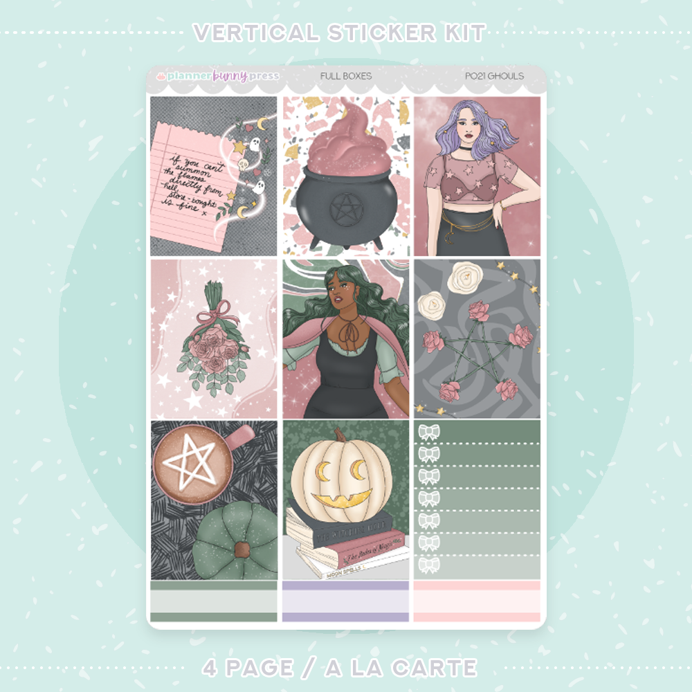Ghouls | Vertical Sticker Kit