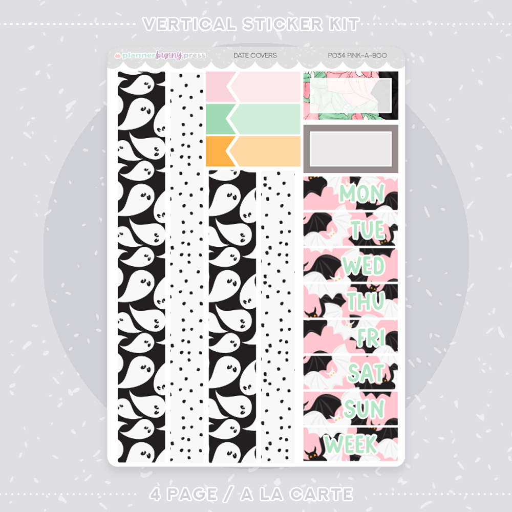 Pink-a-Boo | Vertical Sticker Kit
