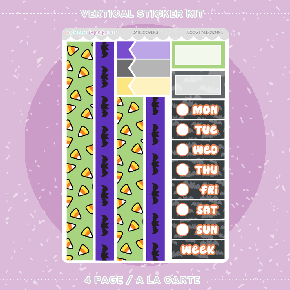 Hallowinnie | Vertical Sticker Kit