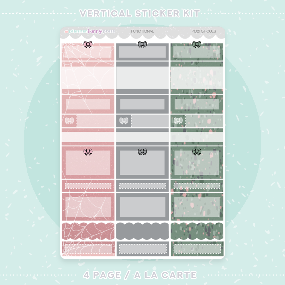 Ghouls | Vertical Sticker Kit