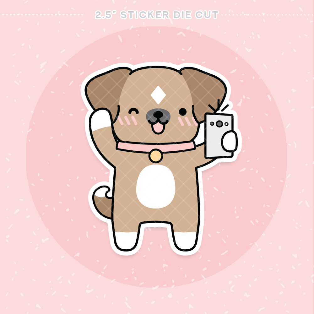 Take a Selfie Sticker Die Cut