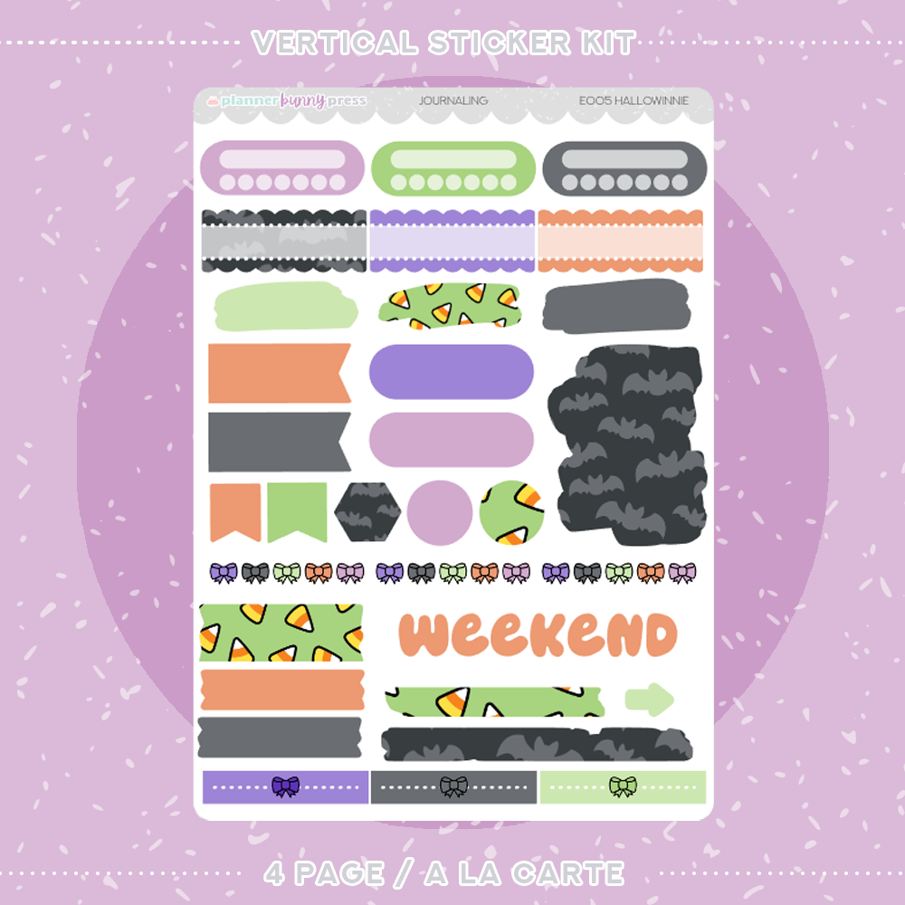Hallowinnie | Vertical Sticker Kit