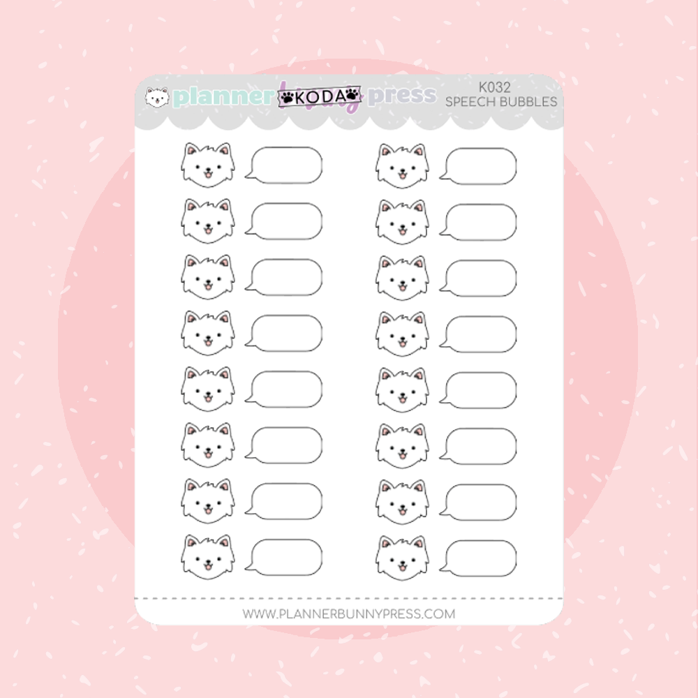 Speech Bubbles Koda