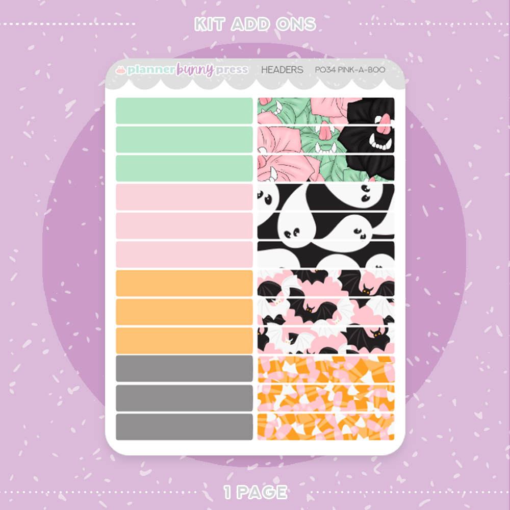 Pink-a-Boo | Add Ons