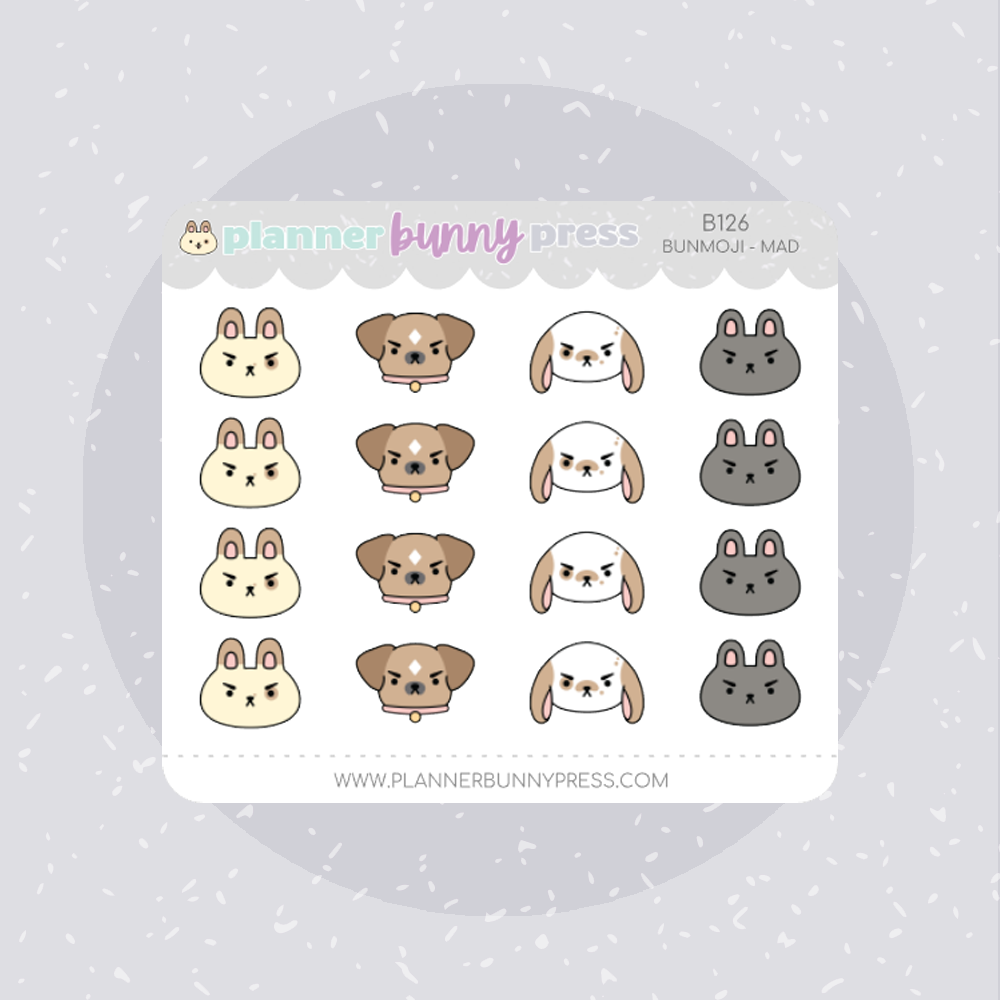 Bunmojis - Mad