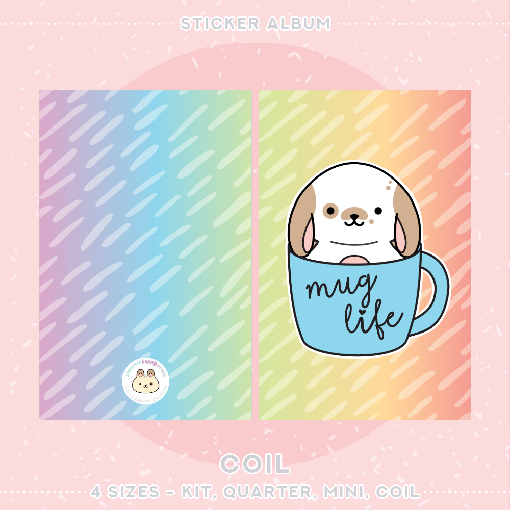 Mug Life Winnie Sticker Album