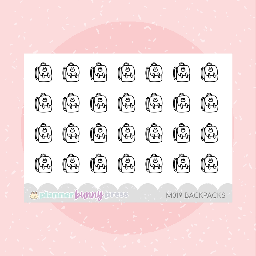 Backpack Minis | Doodle Icon