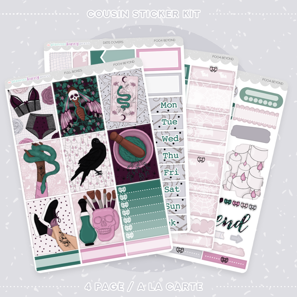 Beyond | Hobonichi Cousin Sticker Kit