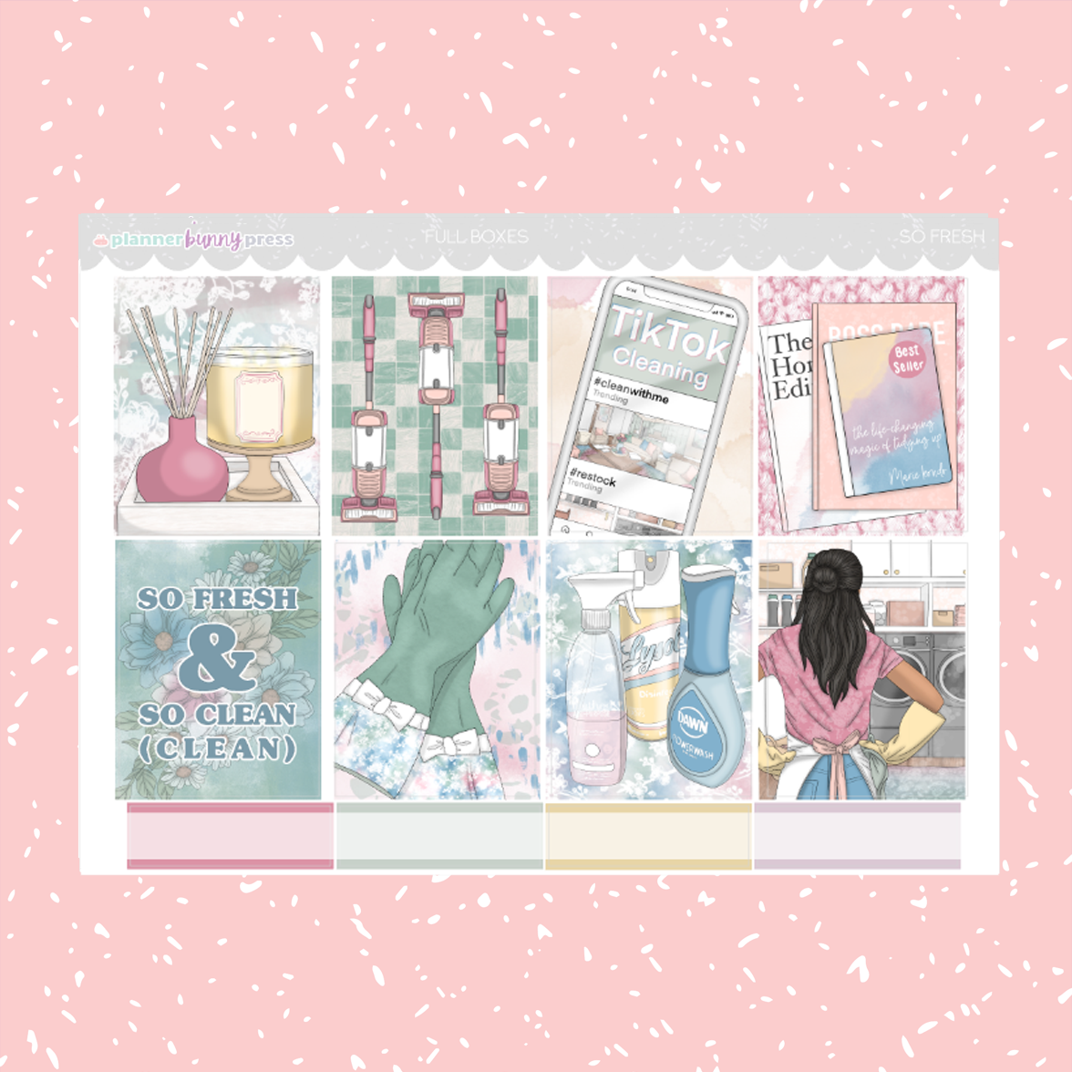 So Fresh | Hobonichi Cousin Sticker Kit