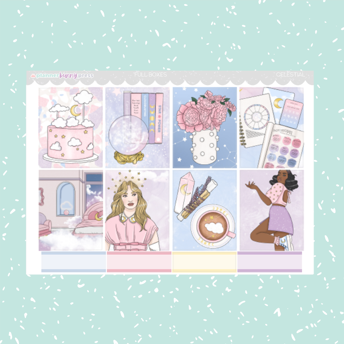 Celestial | Vertical Sticker Kit