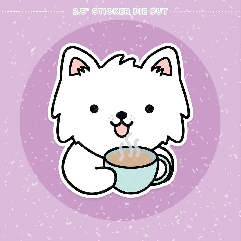 Spill the Tea Sticker Die Cut