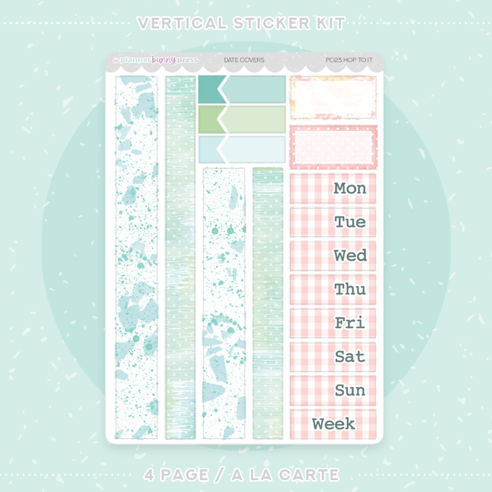 Hop To It | Vertical Sticker Kit