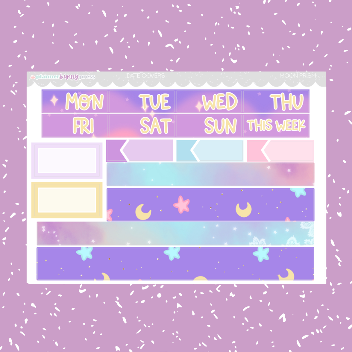Moon Prism | Vertical Sticker Kit