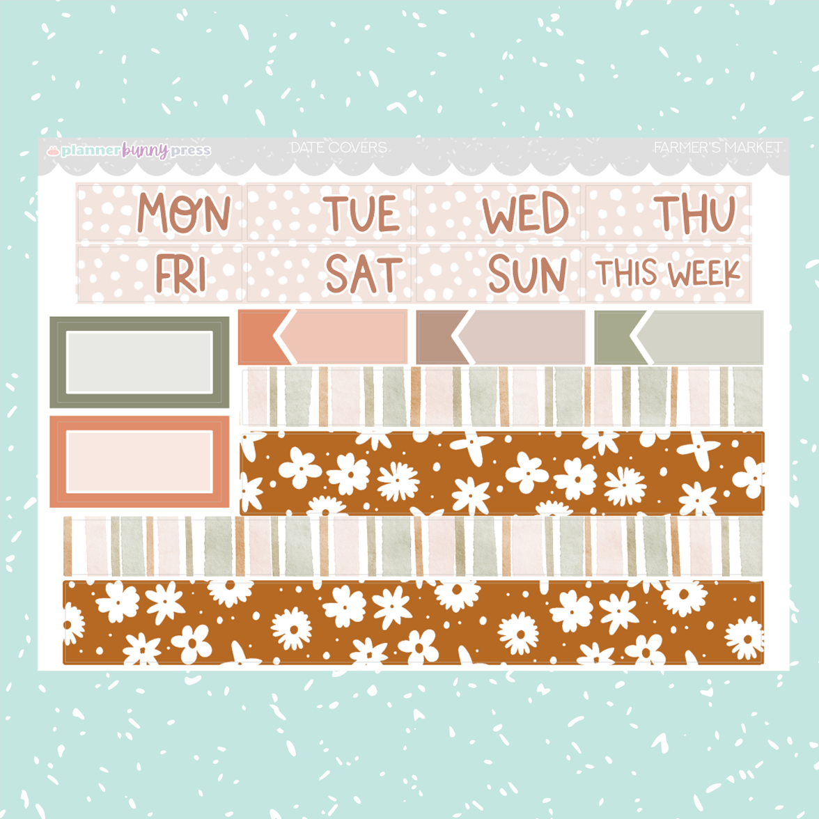 Farmer's Market | Vertical Sticker Kit