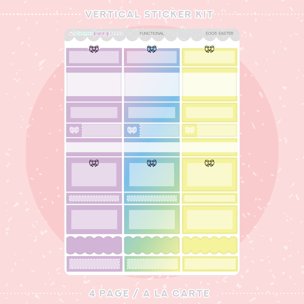 Easter | Vertical Sticker Kit