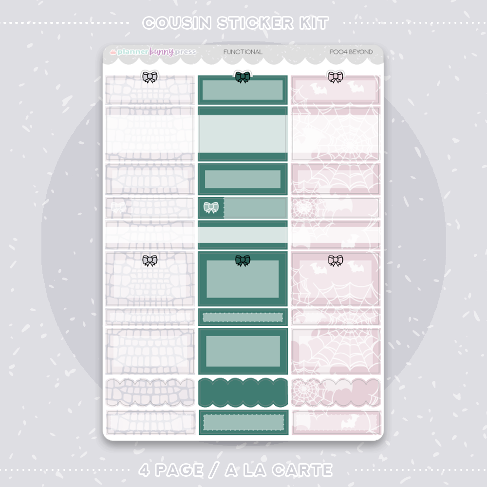 Beyond | Hobonichi Cousin Sticker Kit