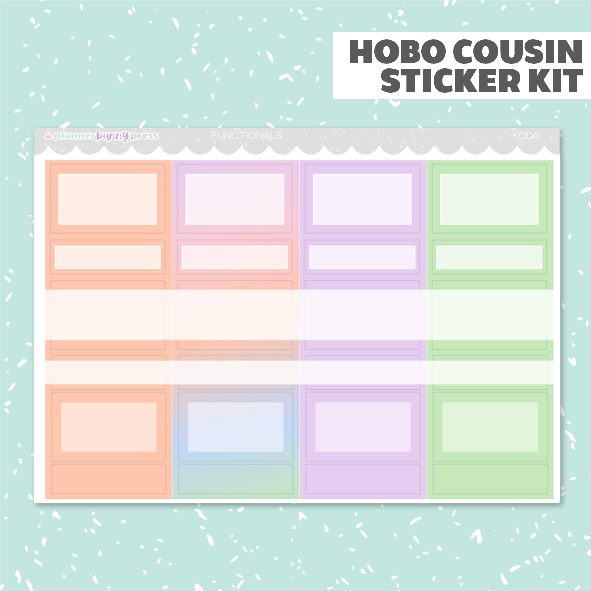 Koda | Hobonichi Cousin Sticker Kit