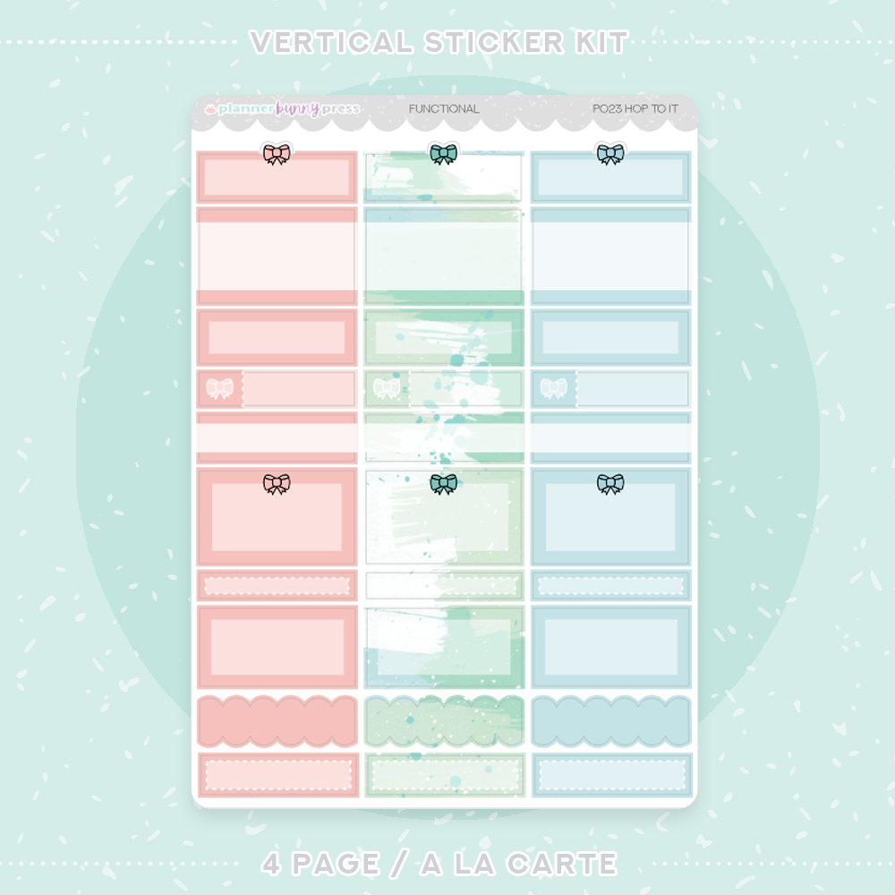Hop To It | Vertical Sticker Kit