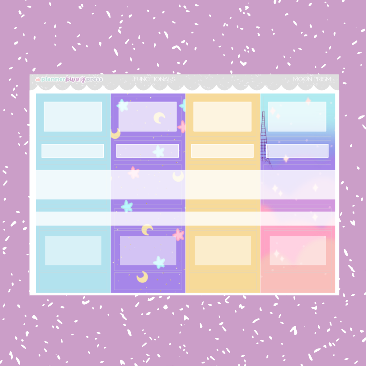Moon Prism | Vertical Sticker Kit