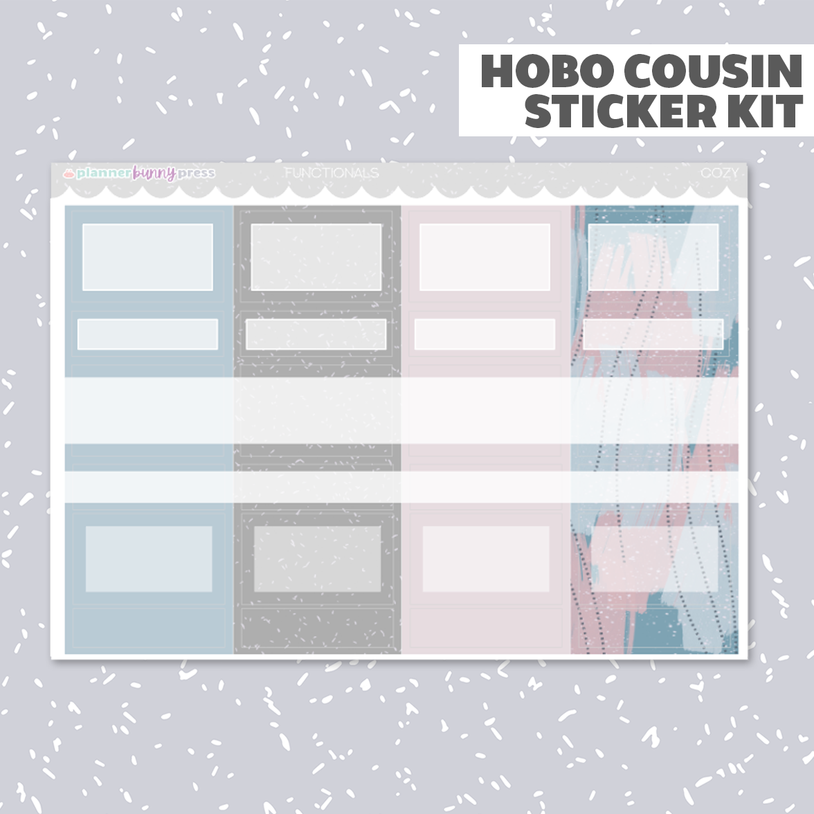 Cozy | Hobonichi Cousin Sticker Kit
