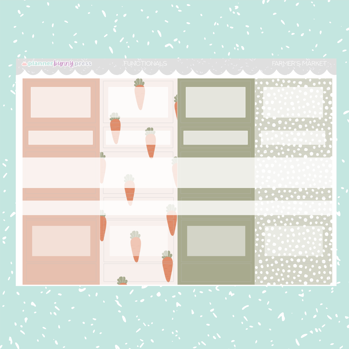 Farmer's Market | Vertical Sticker Kit