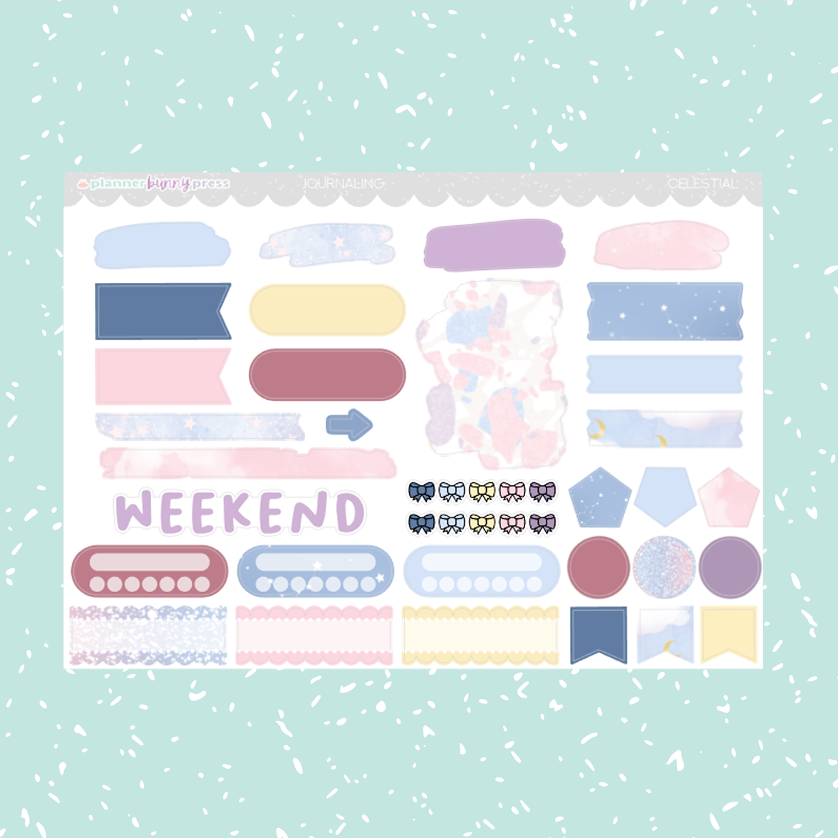 Celestial | Vertical Sticker Kit