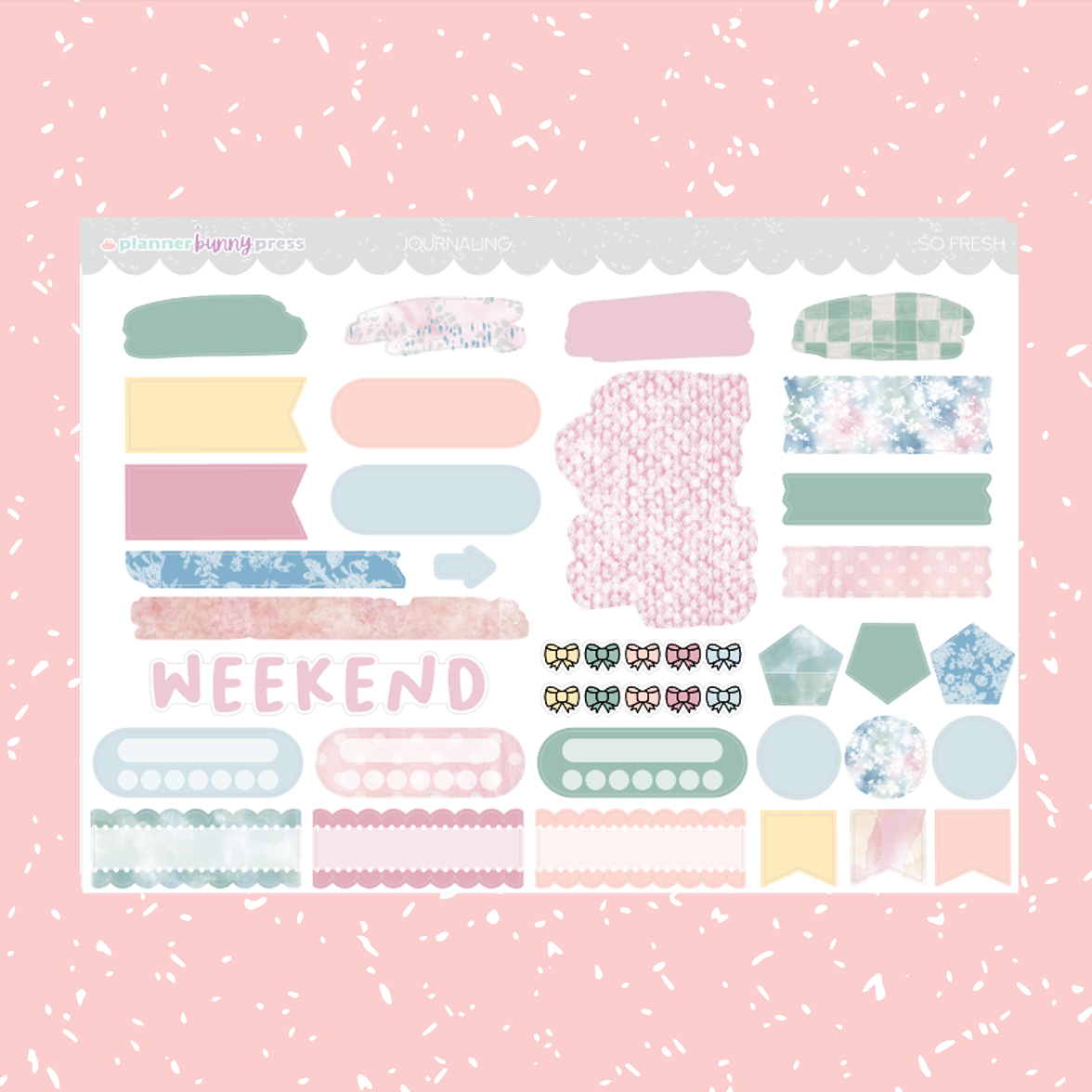 So Fresh | Hobonichi Cousin Sticker Kit