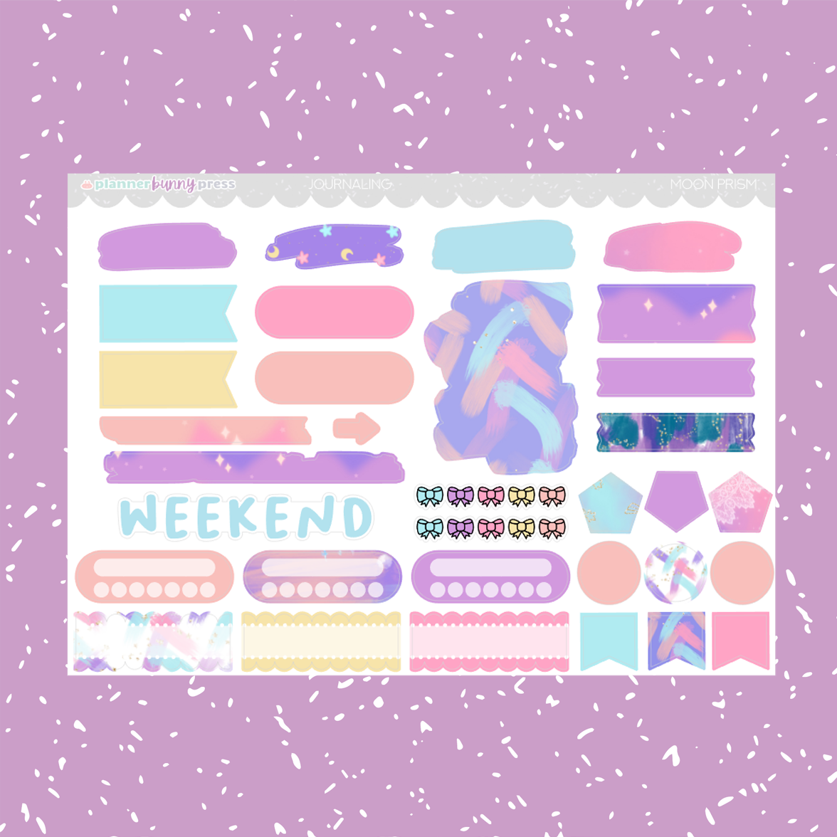 Moon Prism | Vertical Sticker Kit
