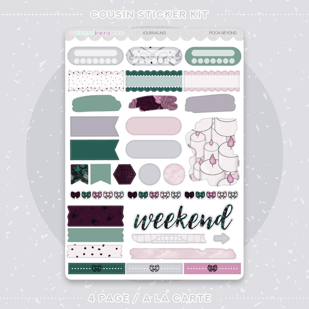 Beyond | Hobonichi Cousin Sticker Kit