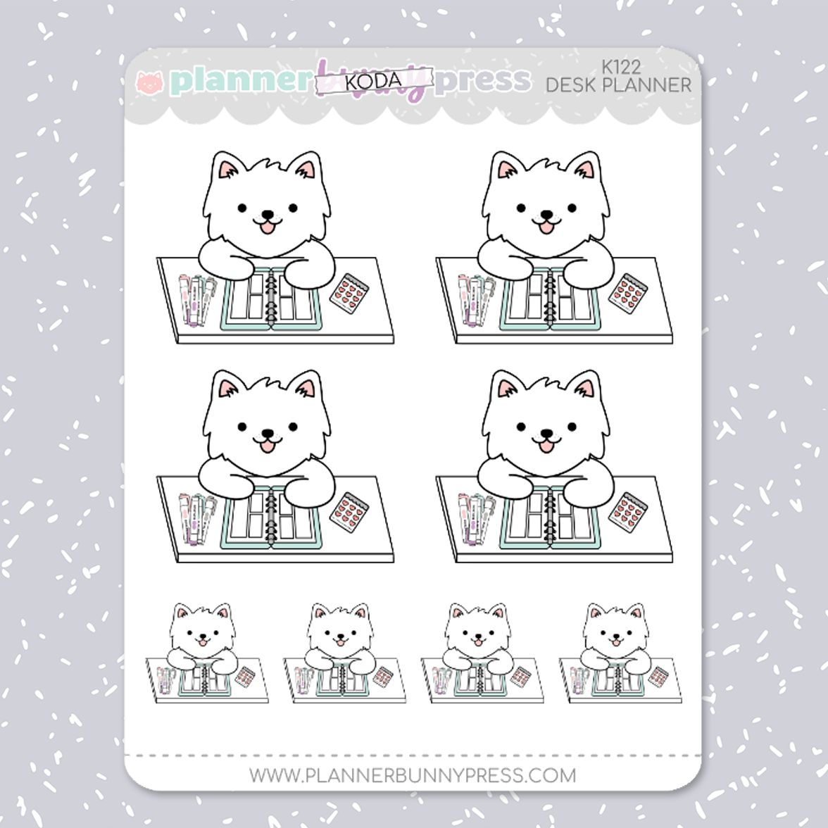 Desk Planner - Koda | LAST CHANCE