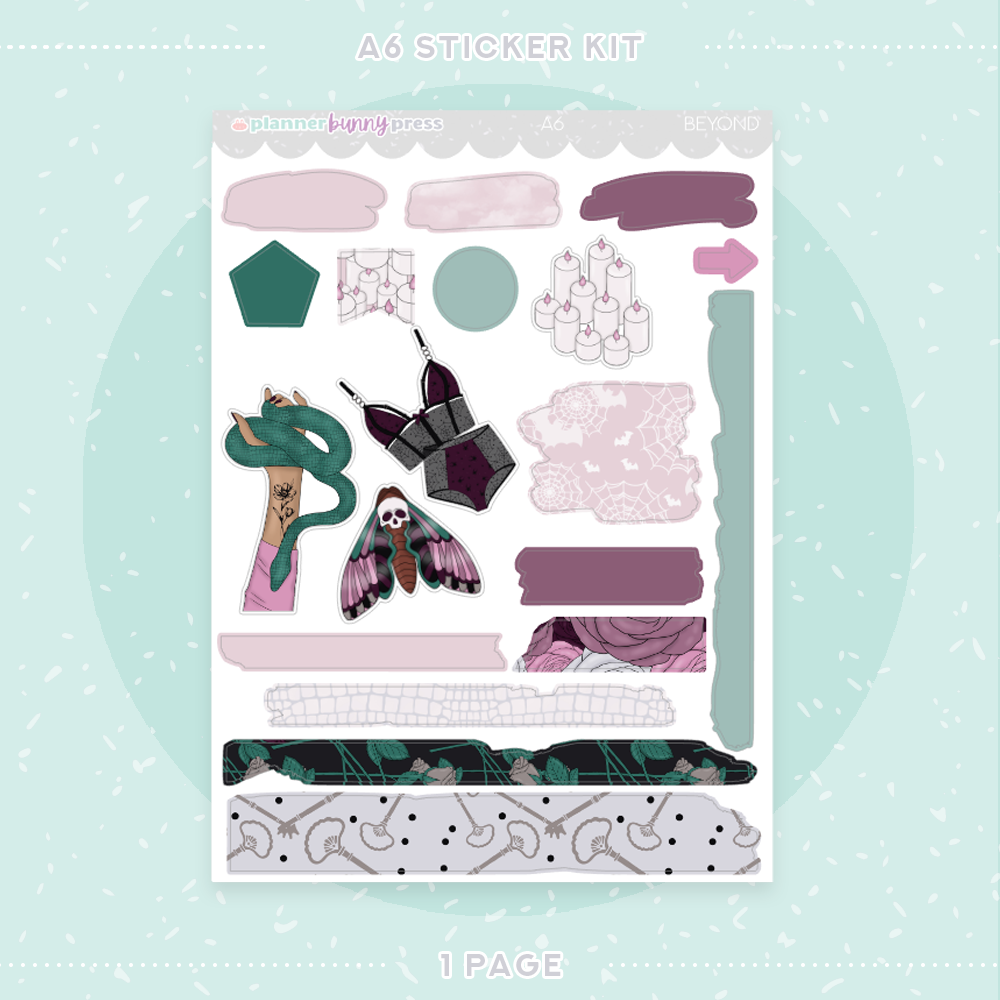 Beyond | A6 Sticker Kit