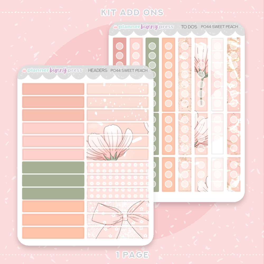 Sweet Peach | Add Ons