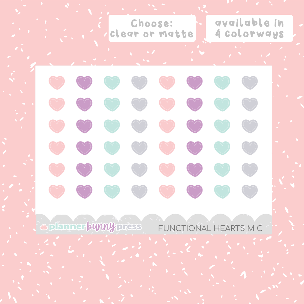 Mini Hearts | Functional Shapes