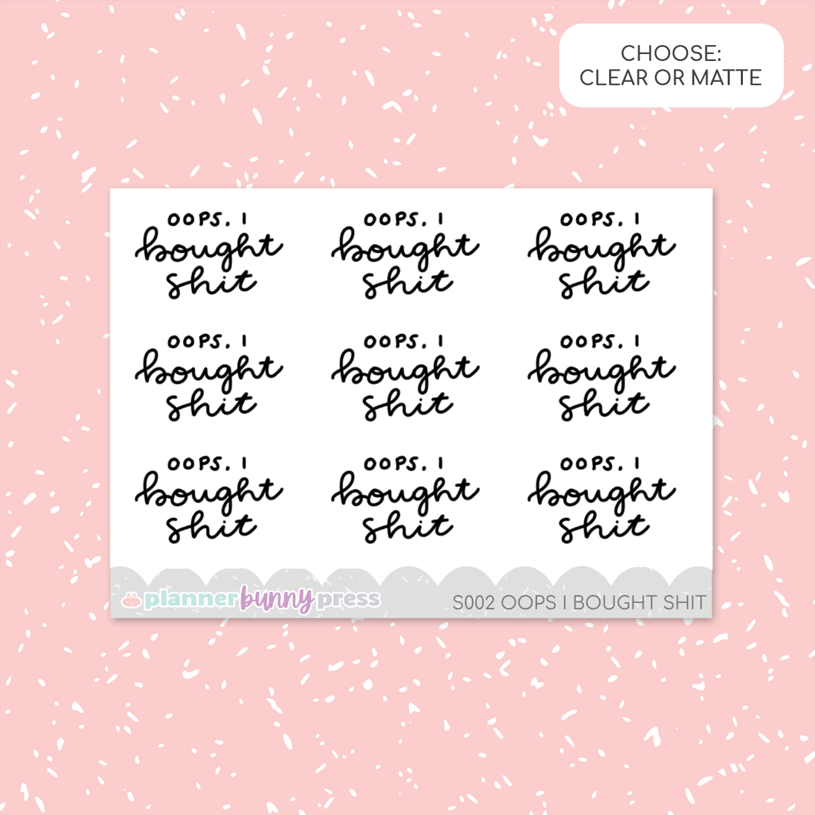 Oops, I bought shit | Script Mini