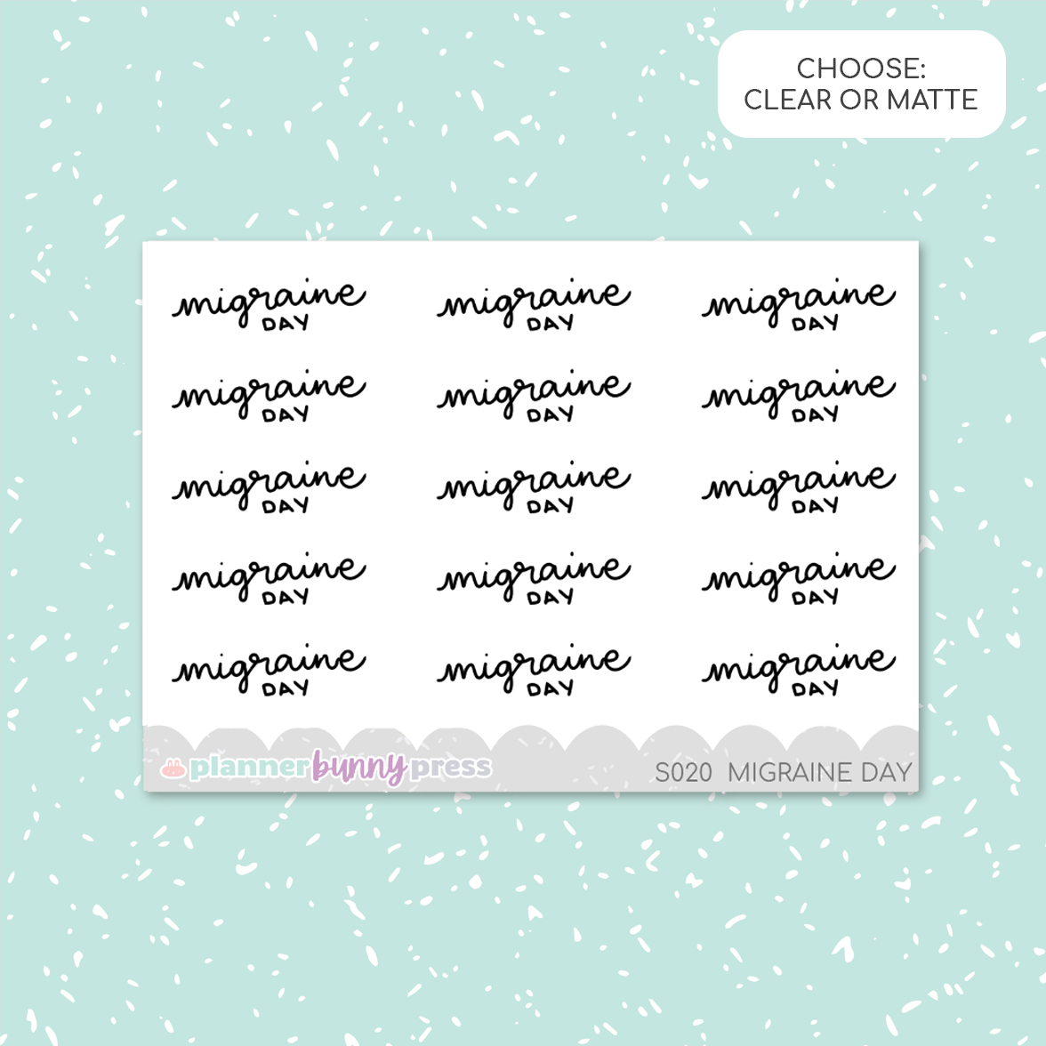 Migraine Day | Script Mini