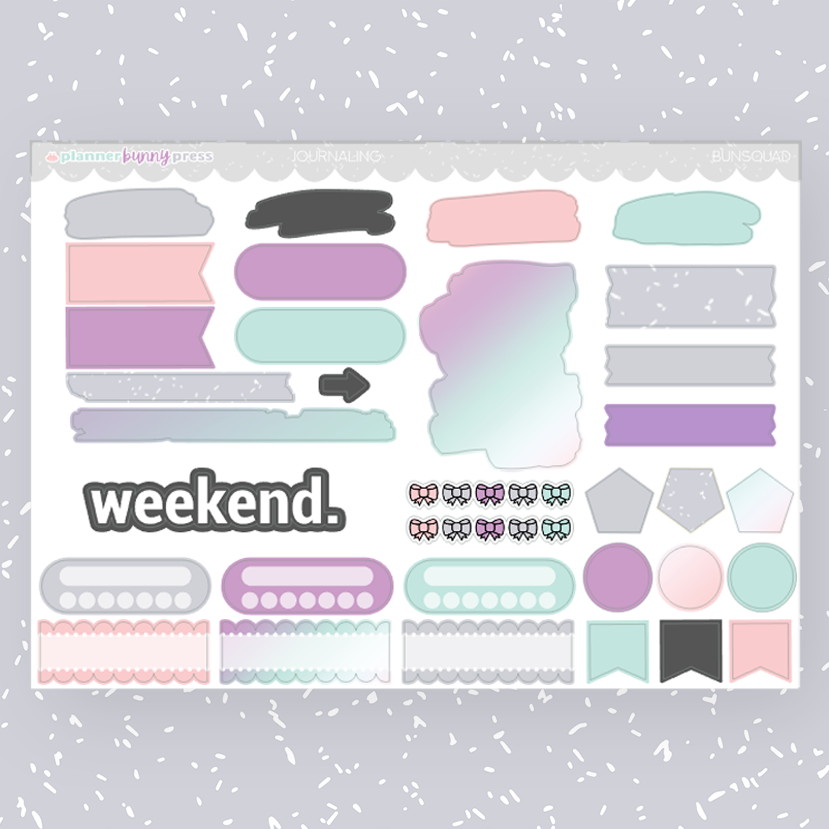 Bunsquad | Vertical Sticker Kit