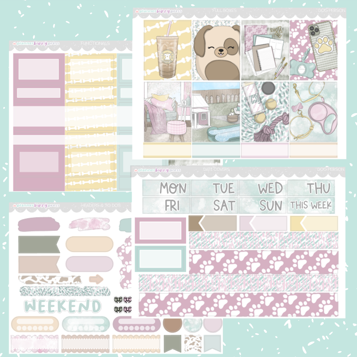 Dog Person | Vertical Sticker Kit