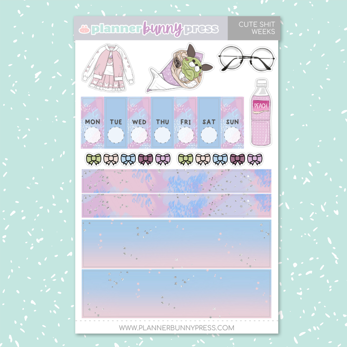 Cute Shit | Hobonichi Weeks Sticker Kit