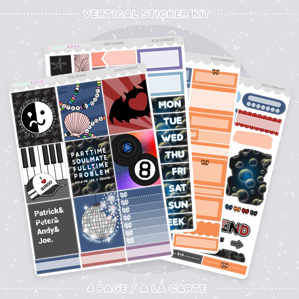 Stardust | Vertical Sticker Kit