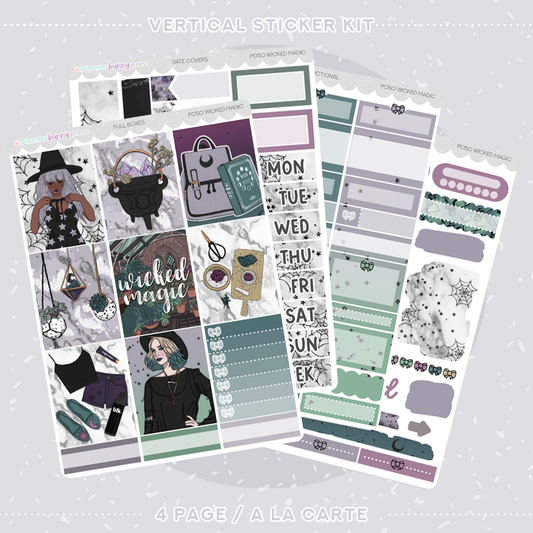 Wicked Magic | Vertical Sticker Kit