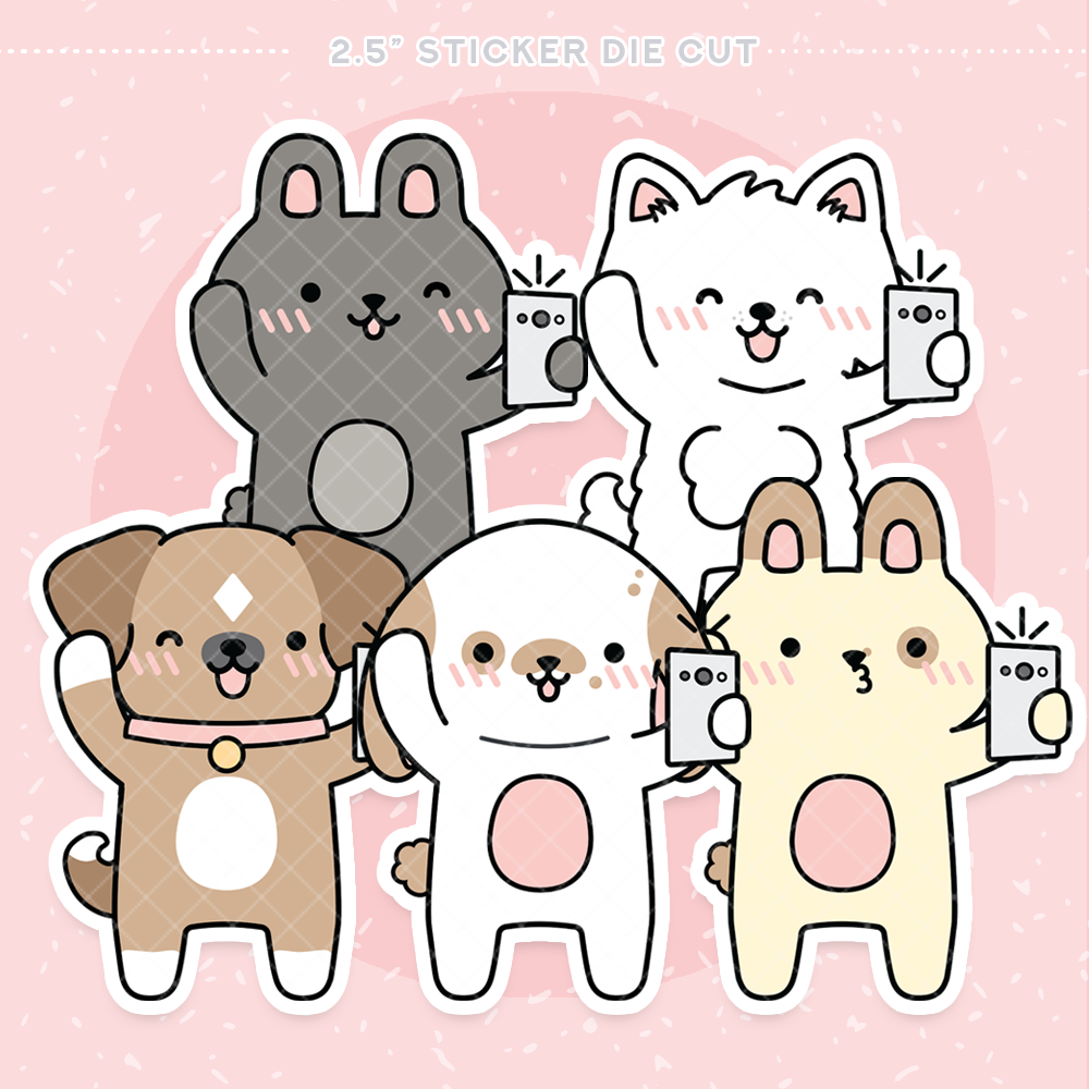 Take a Selfie Sticker Die Cut