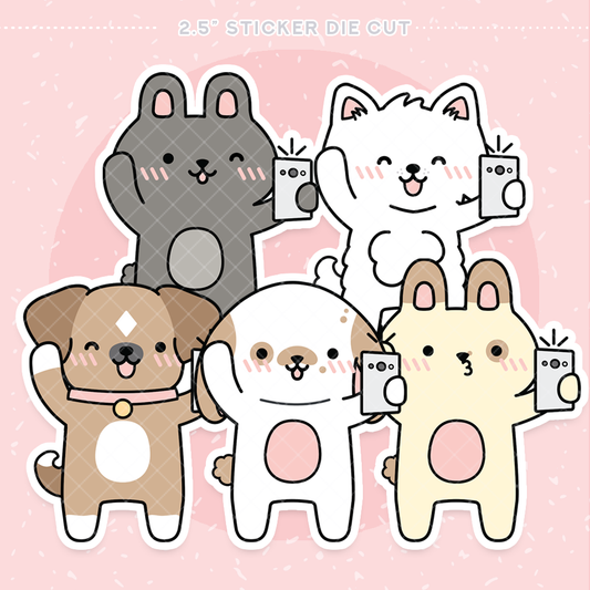 Take a Selfie Sticker Die Cut