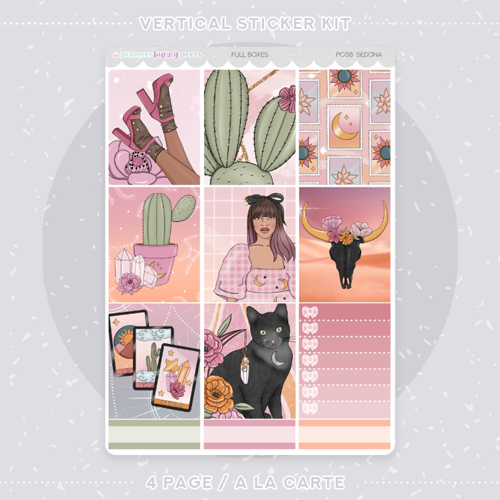 Sedona | Vertical Sticker Kit