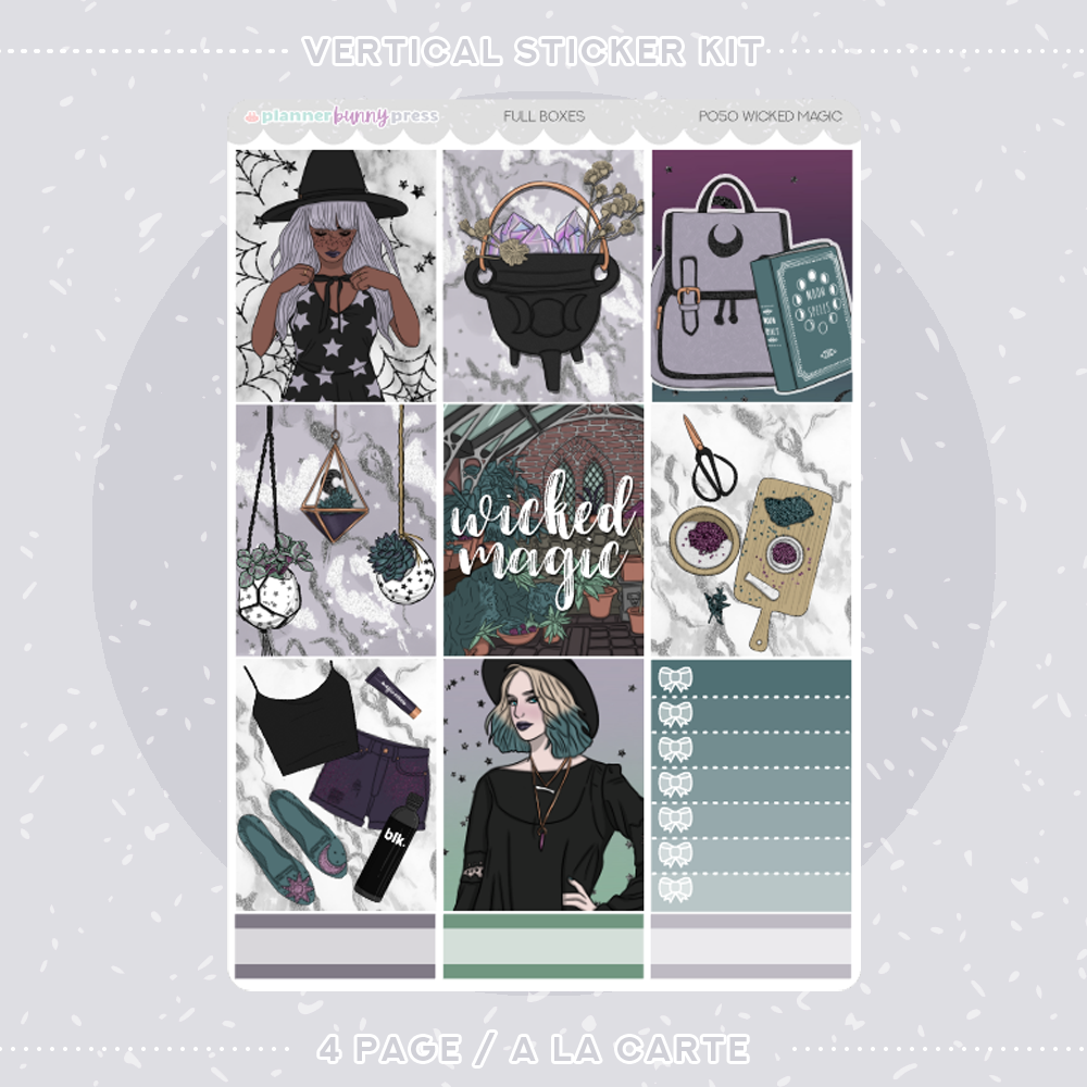 Wicked Magic | Vertical Sticker Kit