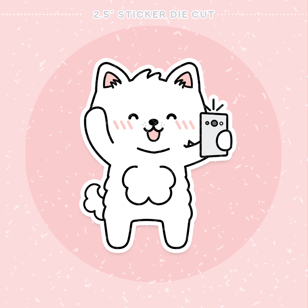 Take a Selfie Sticker Die Cut