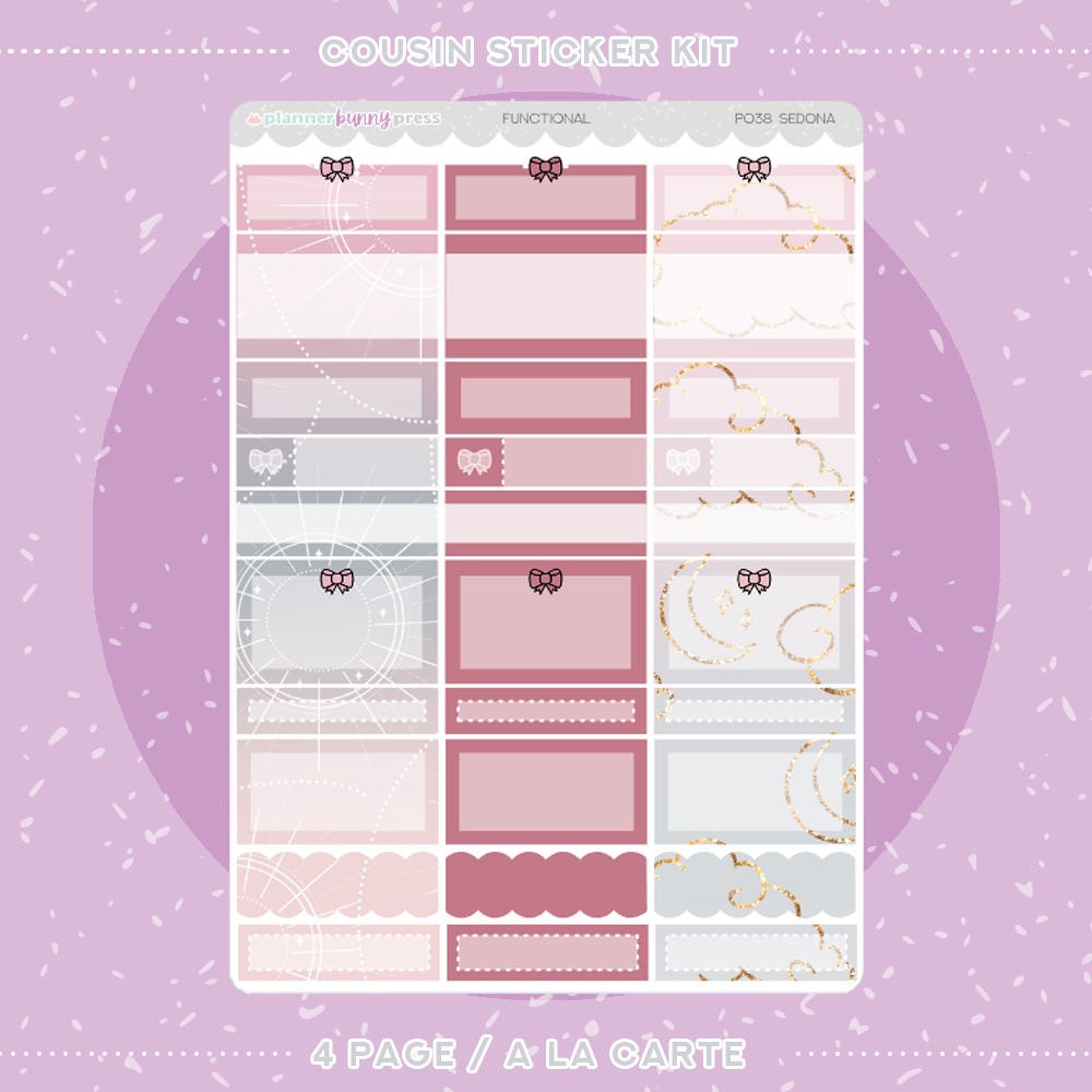 Sedona | Hobonichi Cousin Sticker Kit