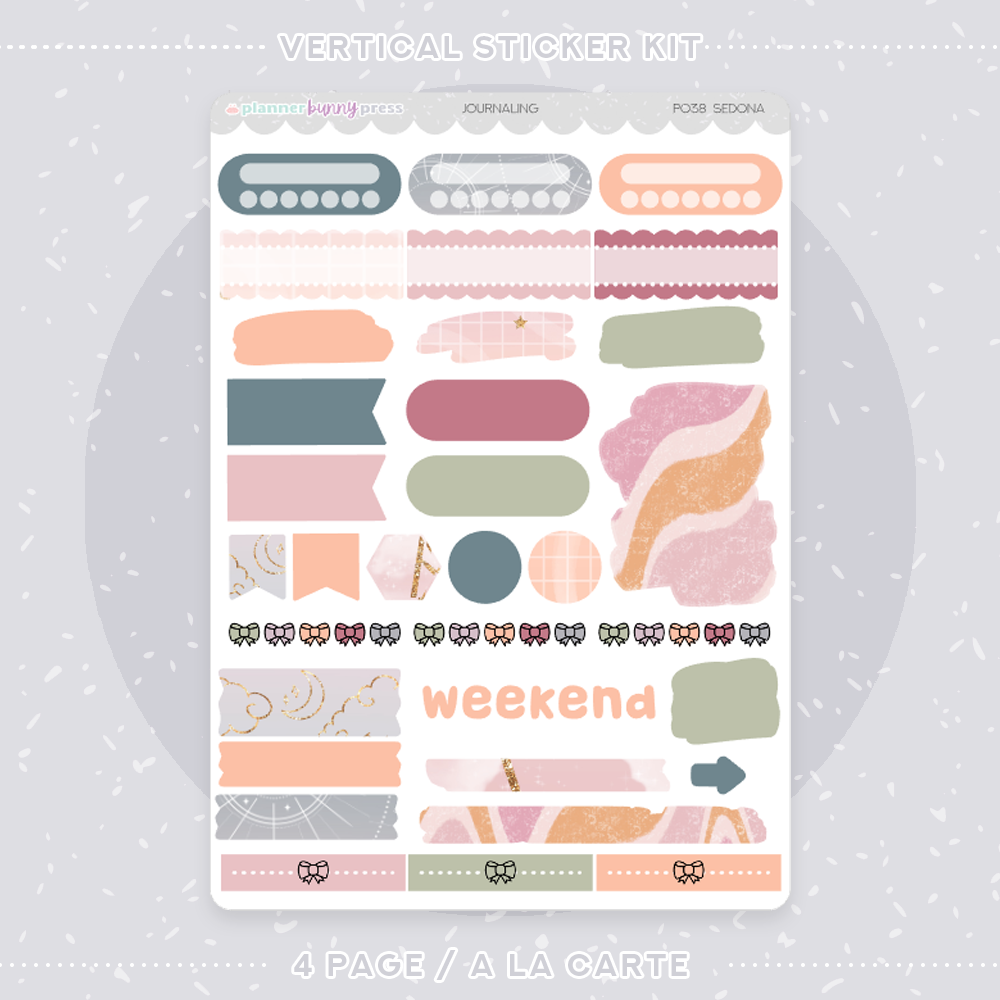 Sedona | Vertical Sticker Kit