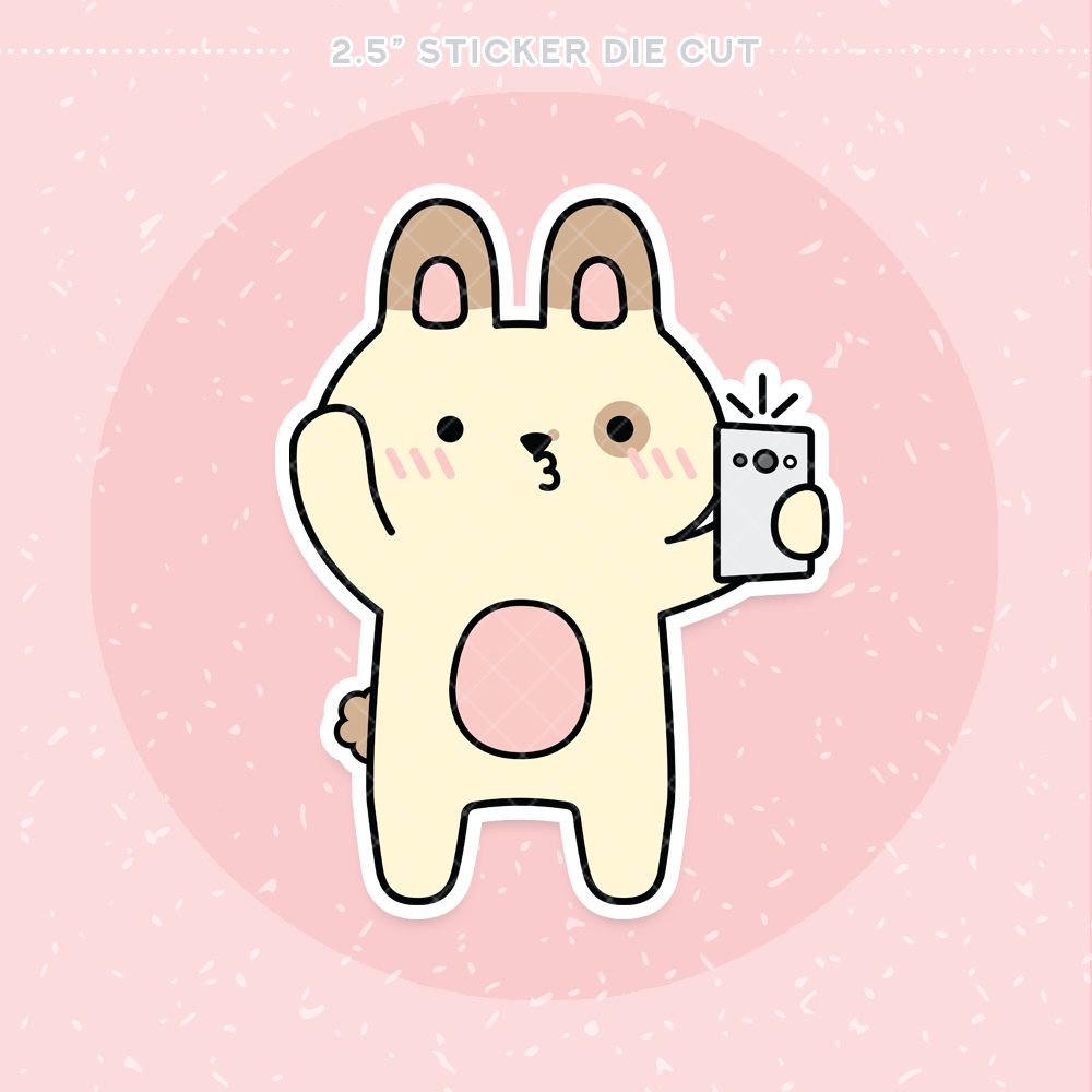Take a Selfie Sticker Die Cut