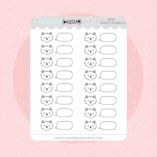 Speech Bubbles Koda